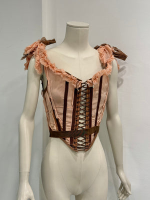S/S2005 Jean Paul Gaultier runway ruffled corset