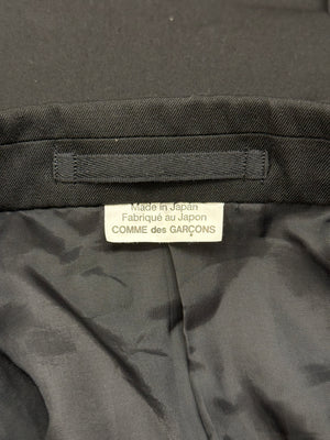 2020s Comme des Garçons cut-out open shoulders blazer jacket