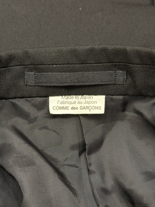 2020s Comme des Garçons cut-out open shoulders blazer jacket