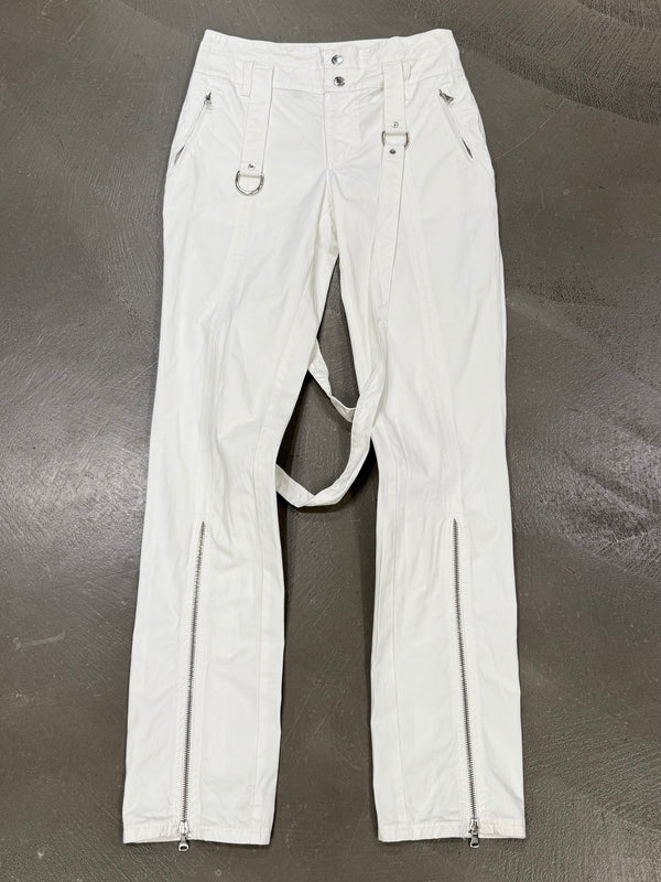 S/S2003 Dolce & Gabbana bondage zipper cargo pants