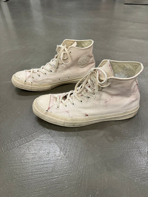 2016 Maison Margiela x Converse cracked painted sneakers