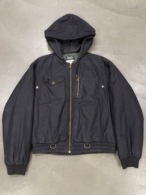 2003 Dolce & Gabbana back pocket puffer jacket