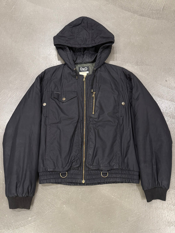 2003 Dolce & Gabbana back pocket puffer jacket