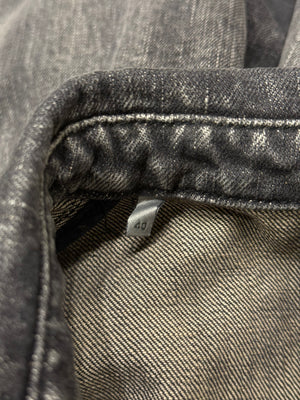 2002 Dior by Hedi Slimane faded denim jacket
