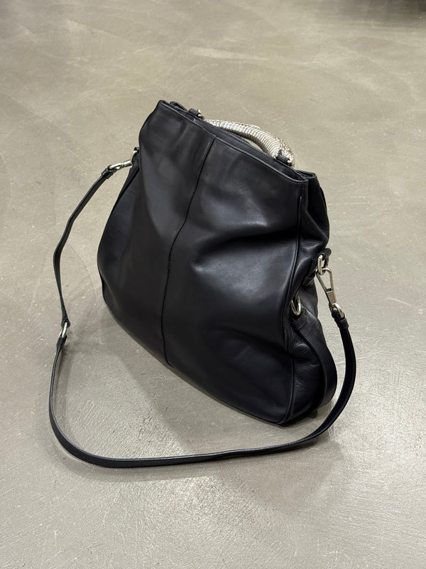 2002 YVES Saint Laurent by Tom Ford mombasa metal hord shoulder bag