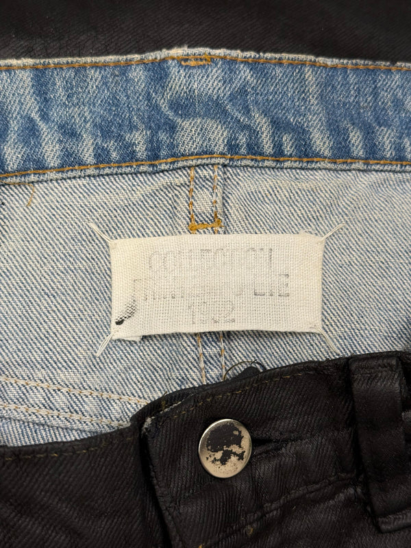 1992 Maison Margiela artisanal painted jeans