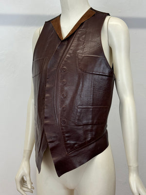 A/W2001 Maison Margiela compressed leather vest
