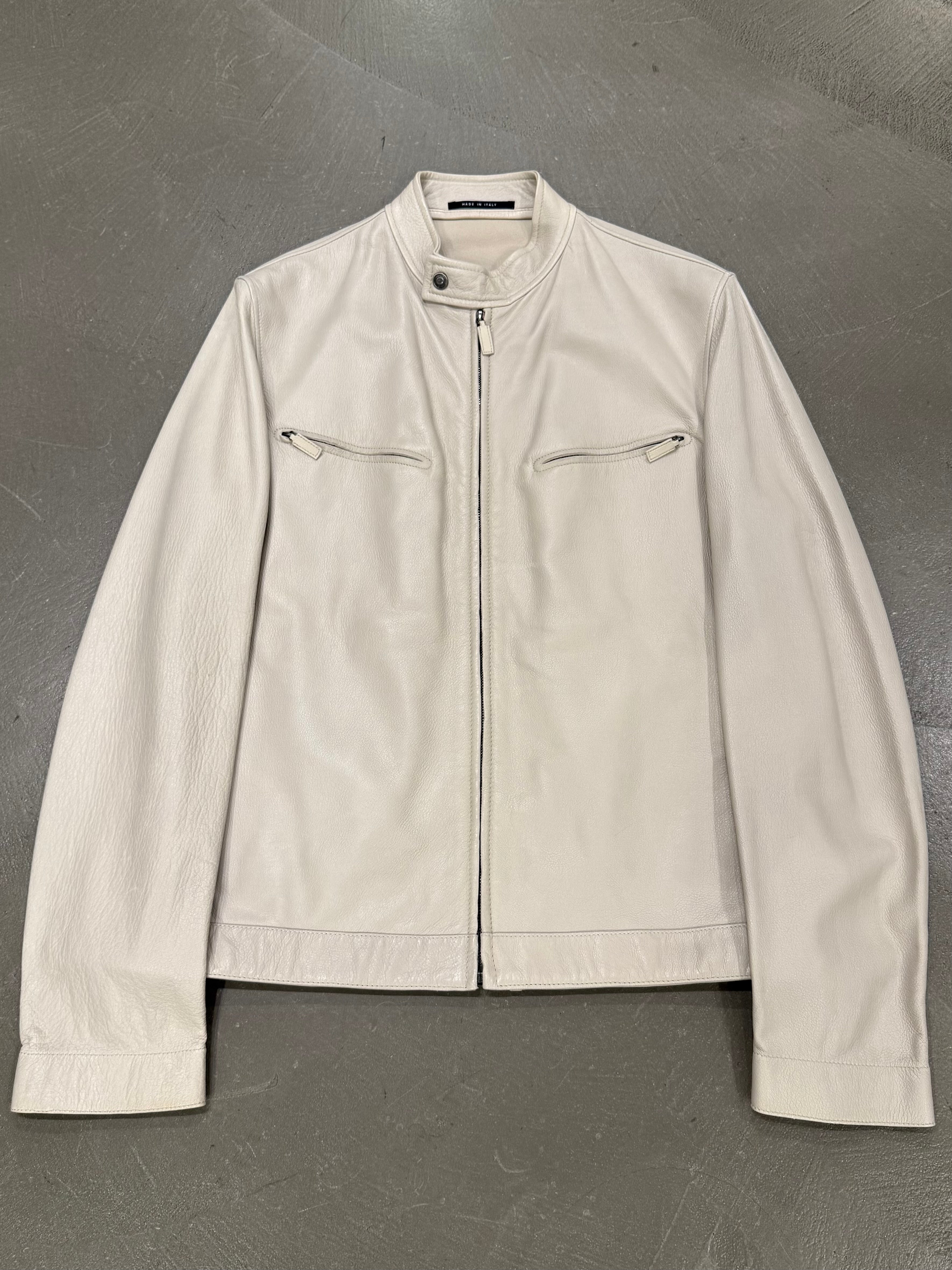 2000s Gucci by Tom Ford leather jacket