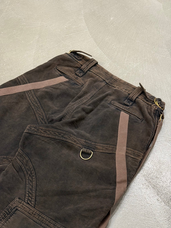 A/W2023 Dolce & Gabbana bondage paracadute cargo pants