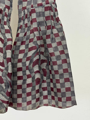 S/S2008 Prada “fairy collection” printed flared pants