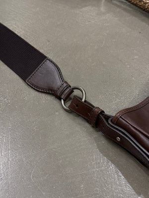 2000s Yves Saint Laurent Mombasa horn shoulder bag