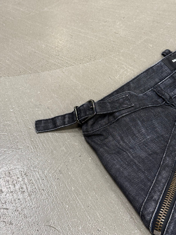 2000s DsQuared2 cargo biker pants