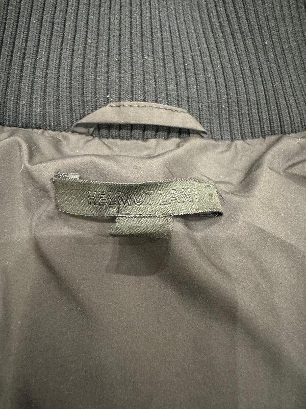 2005 Helmut Lang bondage belted puffer jacket