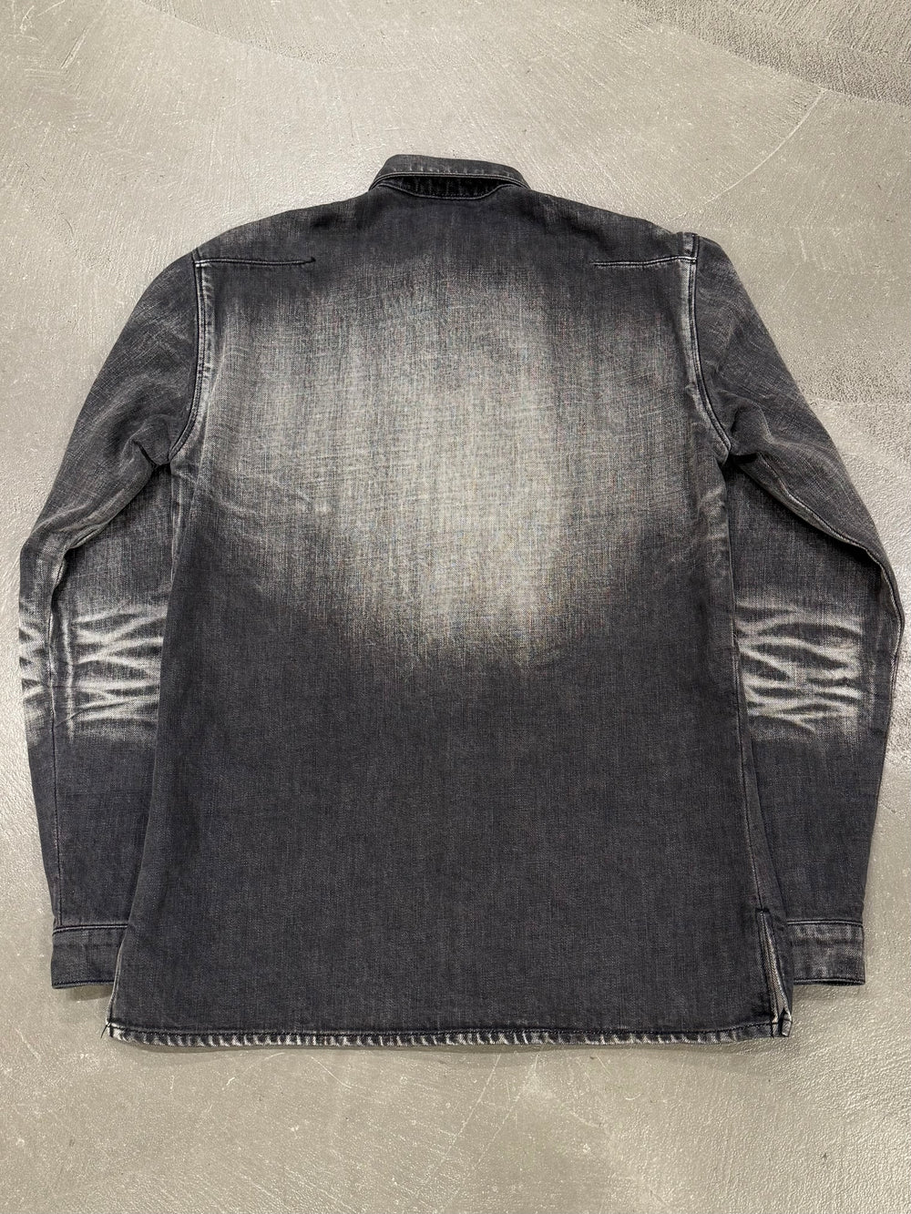 2002 Dior by Hedi Slimane faded denim jacket