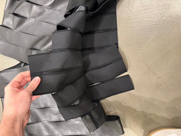 A/W 2015 Junya Watanabe 1/3 sample leather top