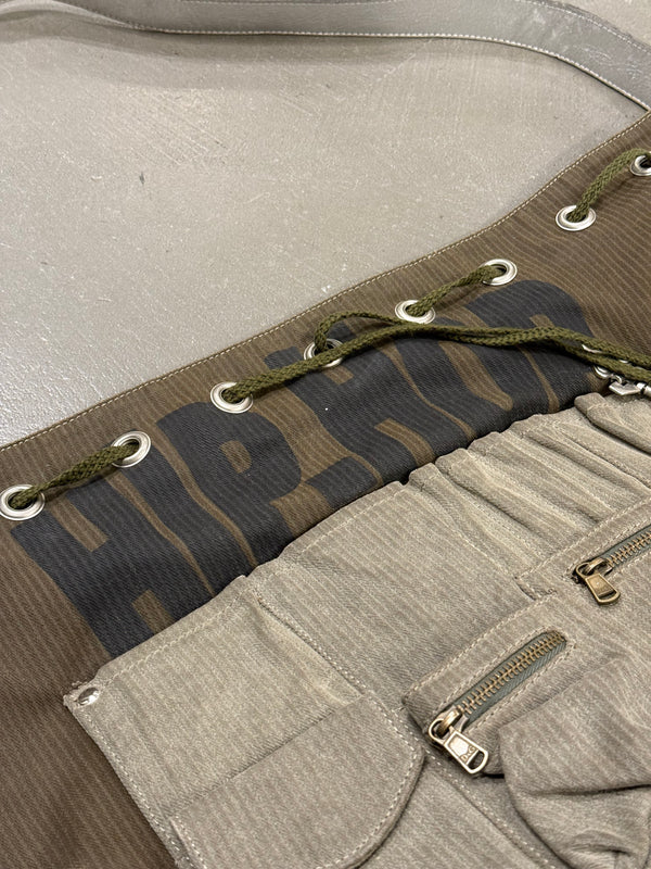 A/W2003 Dolce & Gabbana cargo chain shoulder bag