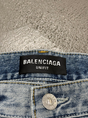 A/W2022 Balenciaga Lost Tape flared jeans