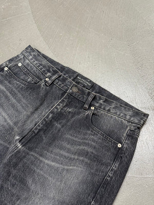 A/W2022 Balenciaga Sample Lost Tape flared jeans