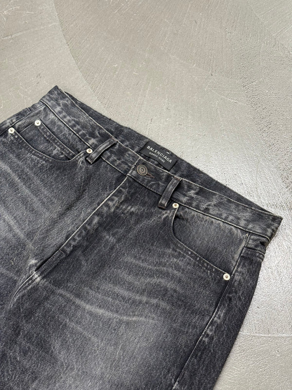 A/W2022 Balenciaga Sample Lost Tape flared jeans