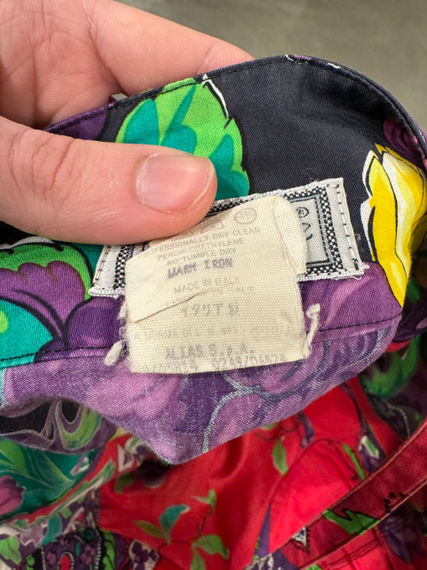 1990s Gianni Versace bandana corset style top