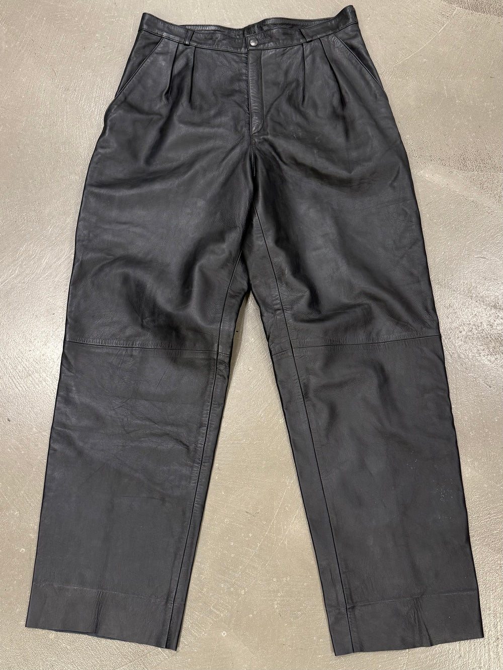 1990s YVES Saint Laurent leather pants