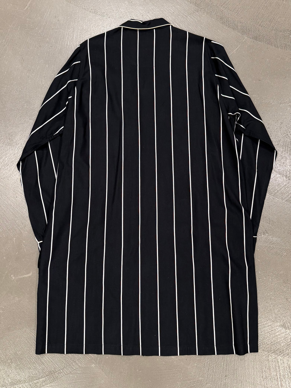 2000s Yohji Yamamoto stripe long shirt