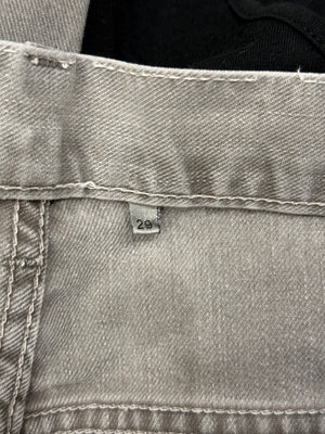 2000s Dior by Hedi Slimane slim grey jeans
