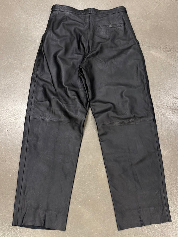 1990s YVES Saint Laurent leather pants