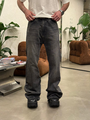 A/W2022 Balenciaga Sample Lost Tape flared jeans