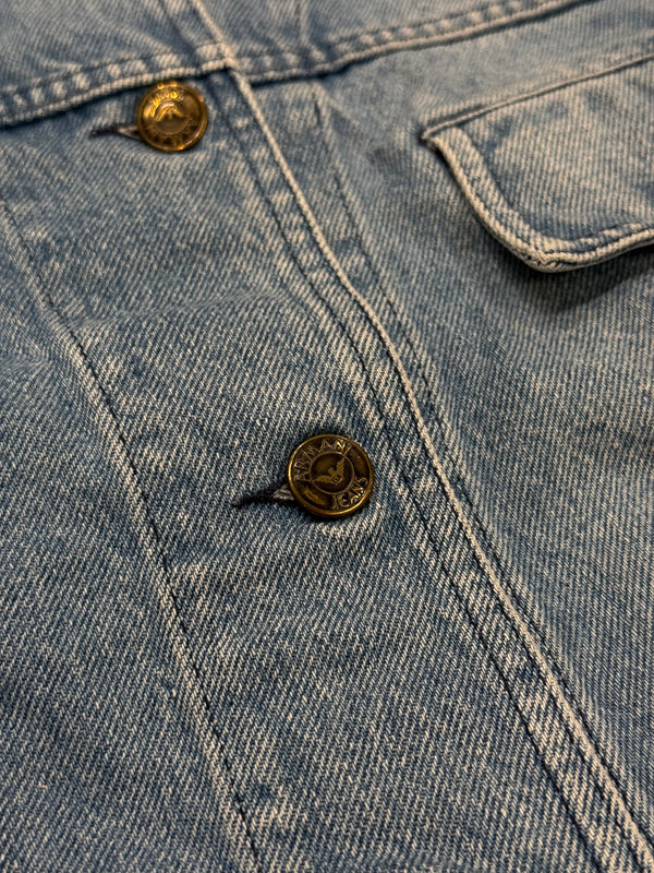 1990s Armani oversized denim jacket