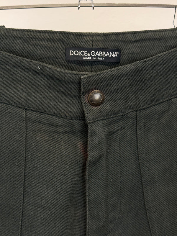 A/W2003 Dolce & Gabbana parachute bondage pants