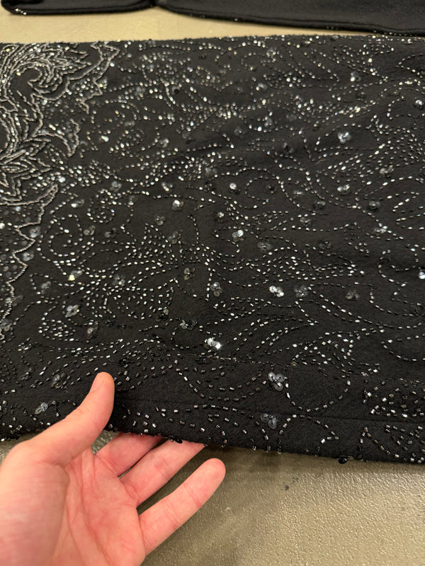 S/S 1999 Dolce & Gabbana paillettes beaded skirt set