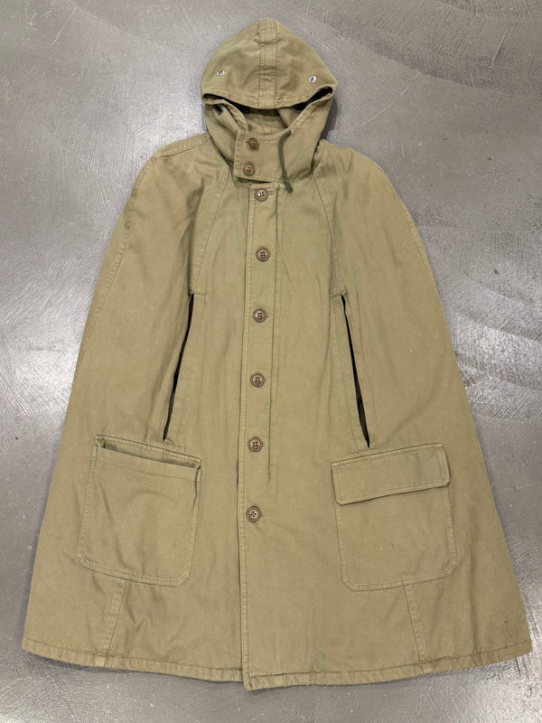 A/W2014 Saint Laurent by Hedi Slimane runway cape coat