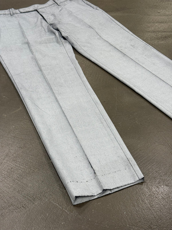 2013 Maison Margiela cracked painted tailored suit set