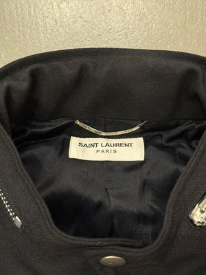 2012 Saint Laurent by Hedi Slimane military officer jacket