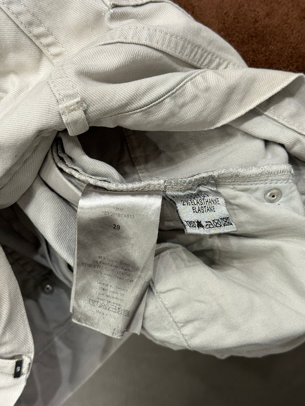 2010s Dior stained slim jeans