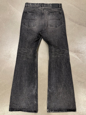 A/W2022 Balenciaga Sample Lost Tape flared jeans