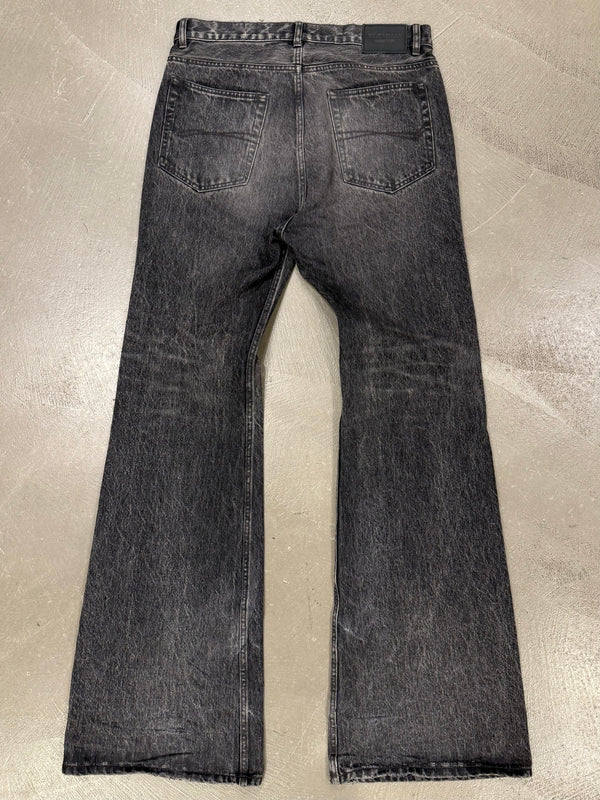 A/W2022 Balenciaga Sample Lost Tape flared jeans