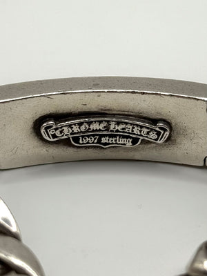 Chrome Hearts floral cuban bracelet