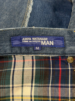 2000s Junya Watanabe patchwork denim