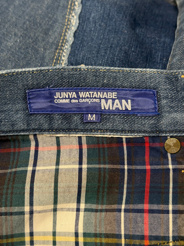 2000s Junya Watanabe patchwork denim