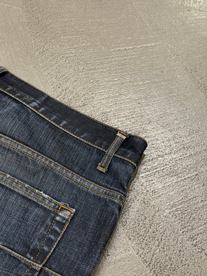 2000s Dior by Hedi Slimane faded jeans