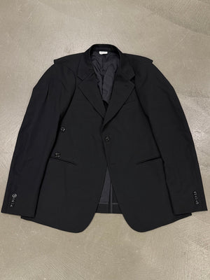 2020s Comme des Garçons cut-out open shoulders blazer jacket