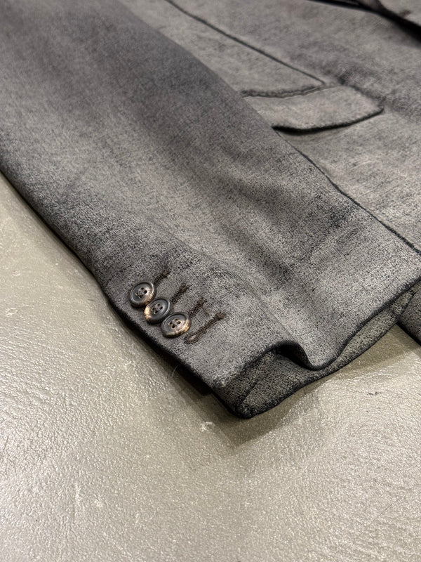 A/W2005 Maison Margiela painted cracked blazer