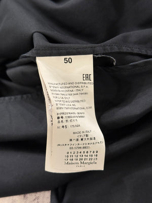 2016 Maison Margiela studded foldover shirt