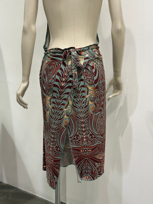 1990s Jean Paul Gaultier tribal dress