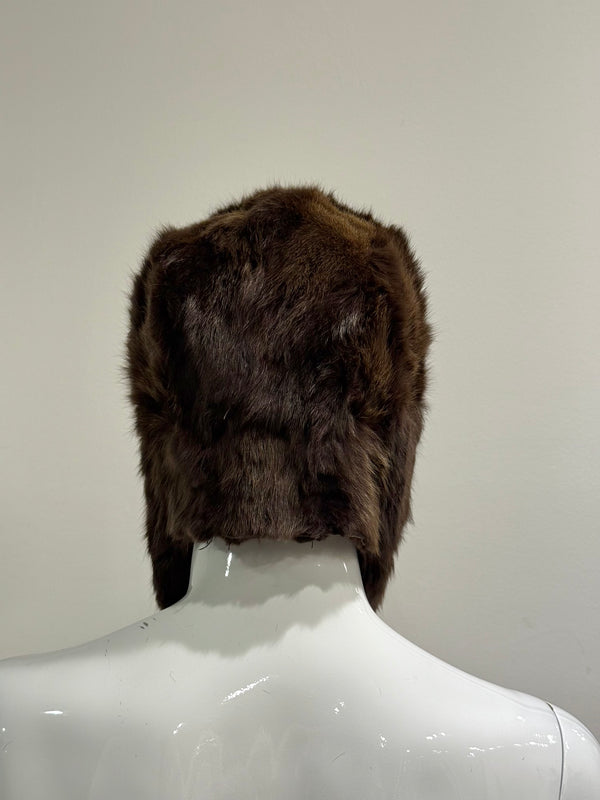 2001 Gucci by Tom Ford real fur hat