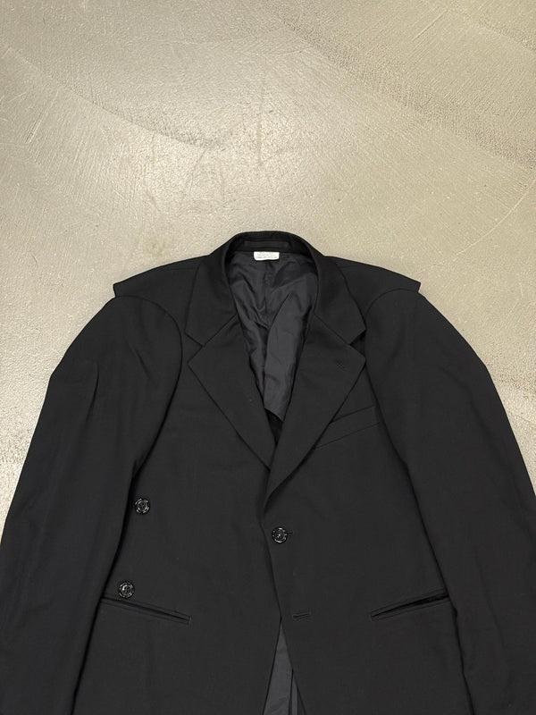 2020s Comme des Garçons cut-out open shoulders blazer jacket