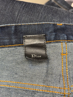 2000s Dior by Hedi Slimane faded jeans