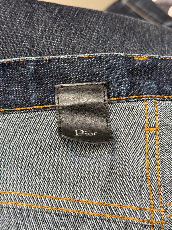 2000s Dior by Hedi Slimane faded jeans